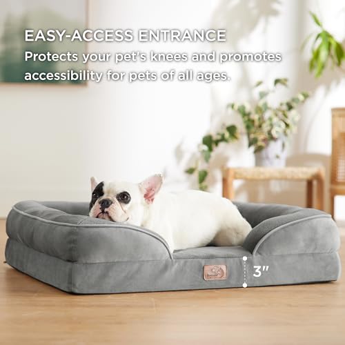 Bedsure Orthopedic Dog Bed For Medium Dogs thumb #4
