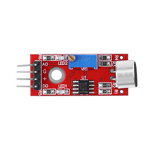 Breakout Sensor Hoge Gevoeligheid Microfoon Audio Versterker Module Uitgang 20dB Gain Laag Geluidsniveau DC 3.3 V/5 V - Afbeelding 8