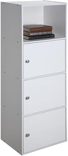 Miniatura 7 de Pemberly Row Librería en acabado de madera blanca