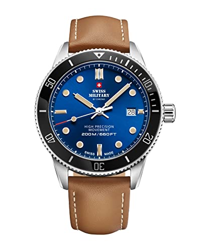 Montre Swiss Military Homme en argent, l'excellence de l'horlogerie