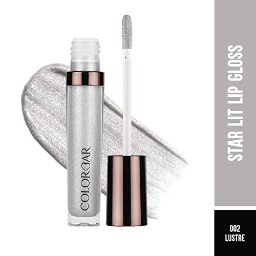 Image of Colorbar Starlit Lip Gloss-Lustre, Glossy Finish - Silver, 6 ml