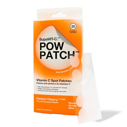 Patchs anti-imperfections et vitamine C Carbon Theory pour effacer l'hyperpigmentation post-acné
