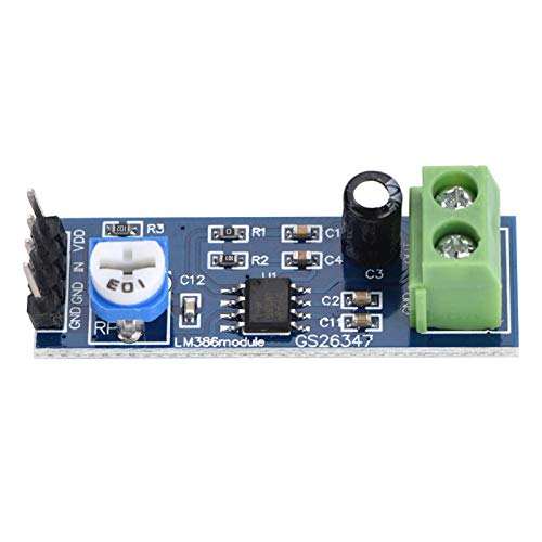 Scheda amplificatore audio 200 volte guadagno modulo 5V-12V per A-rduino Ek1236 L1P8 （5 pezzi）