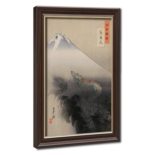 Impression sur toile dragon japonais pour personnaliser un intérieur zen