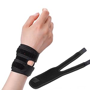 Wrist Support for TFCC Tear Wrist Brace Wrist Compression Strap Wrist Band for Tendonitis Pain Relief, Sports Protecting, Fitness