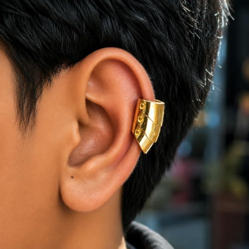 19TH JULY JEWELS Stainless Steel Anti-Tarnish Segmented Helix Ear - Image 4