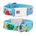 linnalove-Cartoon Dinosaur Medical id Bracelet Parents Gift to Son, Daughter, Brother, Sister-Free Engraved