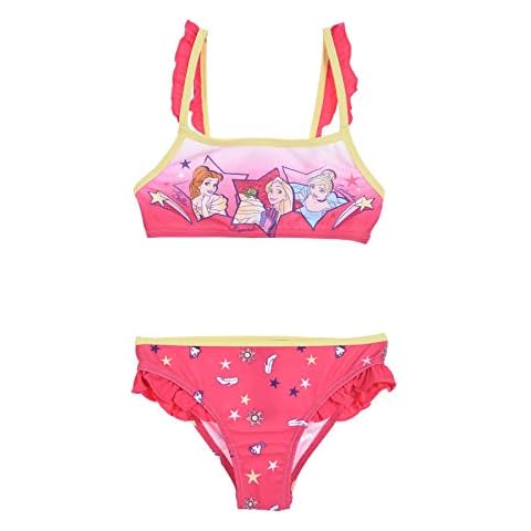 Disney Princess Girls Star Print Bikini Set Cover