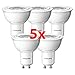 Produktbild Philips CorePro LEDspot HV 4 Watt GU10 230V 36 Grad 830 3000 Kelvin (5 Stück)