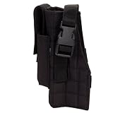 VooDoo Tactical 25-0029001002 Holster with Attached Mag Pouch, Left, Black