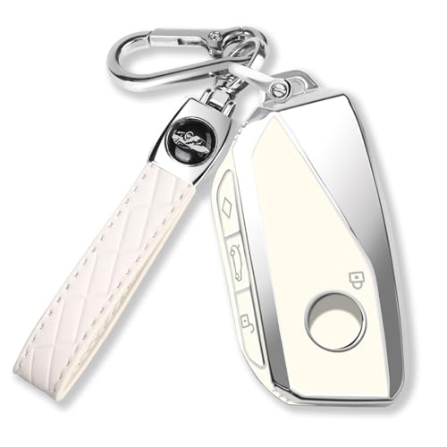 Eviter les rayures sur clé BMW avec cette coque en TPU blanc Série 7 i7 X5 X7
