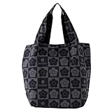 MARY QUANT (マリークヮント) 洗える エコバッグ/マイバッグ（大） サブバッグ 192014-0002 (ブラック)