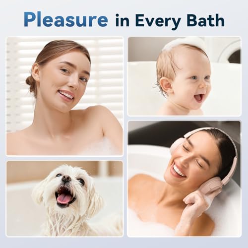 Filtered Shower Head with Handheld, High Pressure Shower Head with Filters, 3 Modes Water Softener Shower Head with Detachable Filters, Reduce Dryness on Skin and Hair, Premium Chrome - Image 7