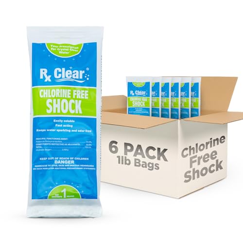Rx Clear Chlorine-Free Pool Shock | Non-Chlorine Oxidizing Treatment (MPS) | 36.2% Potassium...
