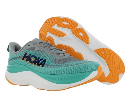 HOKA HOKA Skyflow Mens Shoes Size 9.5, Color: Stellar Grey/Shoreline