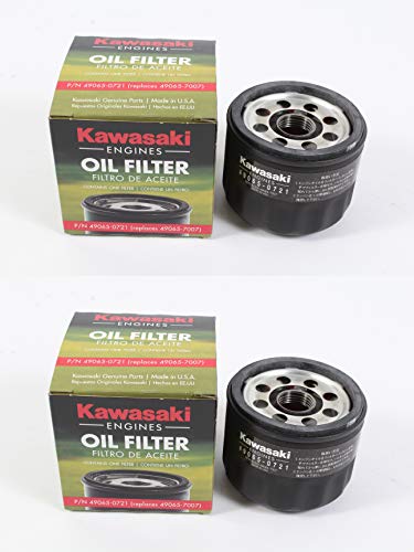Kawasaki 49065-0721 Oil Filter Replaces 49065-7007 (2 Pack) #TOP1