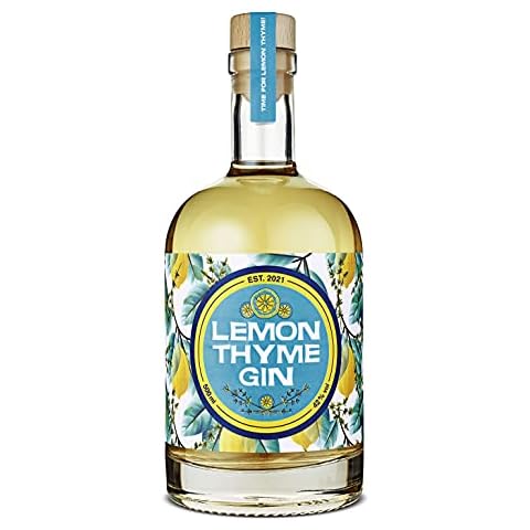 WAJOS Lemon Thyme Gin 500 ml, 42% vol, fruchtig mild würziger Zitronen Thymian Gin | Gin Zitrone Cover