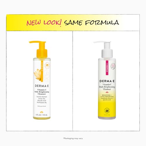 DERMA E Vit C Daily Brightening Cleanser 175ml