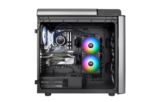 Image of Thermaltake TH280 V2 Ultra ARGB Customizable 2.1 inch LCD Display AIO Liquid CPU Cooler, CL-W385-PL14SW-A