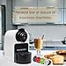 Mixpresso White Espresso Coffee Machine – Compact 1400W Single Serve Coffee Maker Compatible with Nespresso OriginalLine Capsules, One-Touch Operation, 19-Bar Italian Pump, 27oz Water Tank