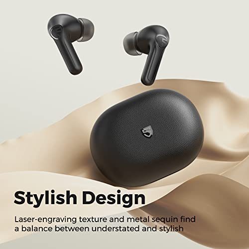 Soundpeats Life Wireless Earbuds, Active Noise Cancelling Bluetooth 5.2 Headphones, Wireless Earphones With Dual Mic Ai Enc For Clear Calls, Transparency Mode, 25H Playtime, Immersive Sound #TOP4