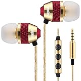 sephia SP1050VC Earbuds, Wired in-Ear Earbud Headphone with Mic and Volume Control Enhanced Bass, 3.5mm