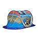 Relaxdays 10022451 Tenda per Bambini Pop Up Nave Pirata Casetta Giocattolo da Bambino per Interni & Esterni HxLxP 68x170x85 cm Blu