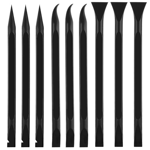 YUXIANLB Pen Scraper Tool Set Multi-Purpose 9 Pcs Precision Cleaning Kit for Stubborn Stains Stickers Paint Kitchen Bathroom Tiles Appliances Cars Tight Spaces Essential Home Cleaning Tools for DIY