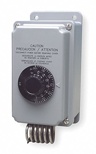 PECO Line Volt Mechanical Tstat for 2-Stage Heating or Cooling, 24, 120 to 277VAC