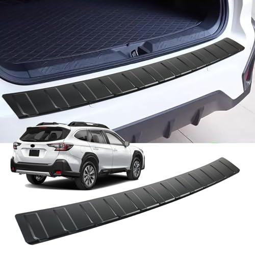 Rear Bumper Cover - 2025 Subaru Forester 3 Hugeek Rear Bumper Protector for Subaru 2020-2025 2026 Outback Car Accessories ABS Plastic Material Matte Black Resistant Trunk Door Entry Guards