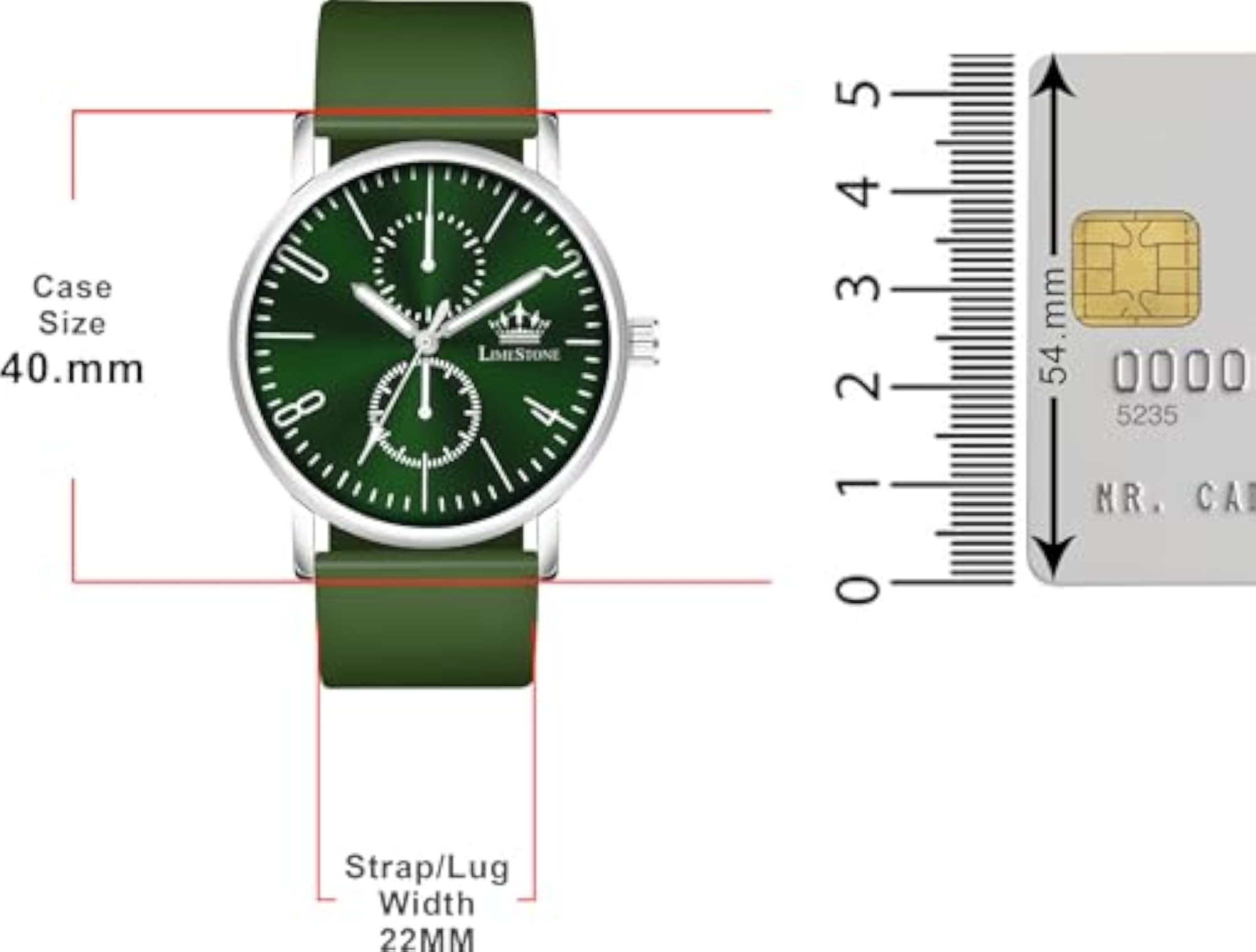 Minimalist Stainless Steel Slim Strap Quartz Analog Watch