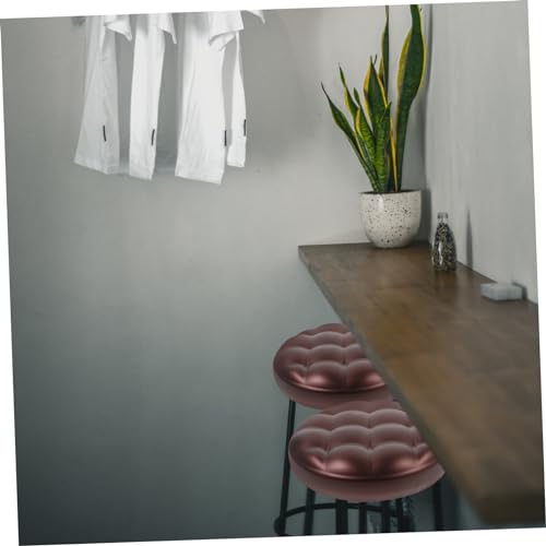 Coussin de chaise rond PU imperméable pour réparer un tabouret usé - 8
