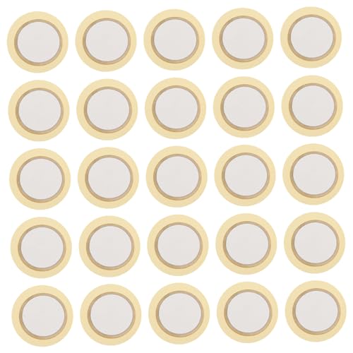 FAVOMOTO Sturdy Piezo Diaphragm 50pcs Piezoelectric Discs for Trigger Low Power Consumption