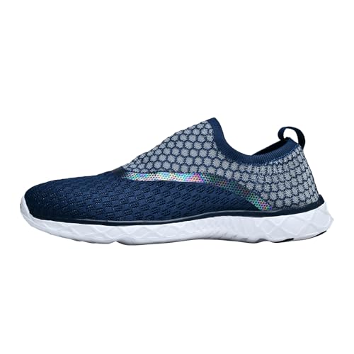 Image of Men's Quick Drying Aqua Water Shoes,3-Second Drainage & All-Terrain for Swimming,Hiking,Yoga
