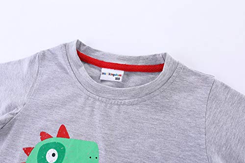 Image of LittleSpring Boys Summer 2piece Outfits Short Sleeve T-Shirt and Shorts Set