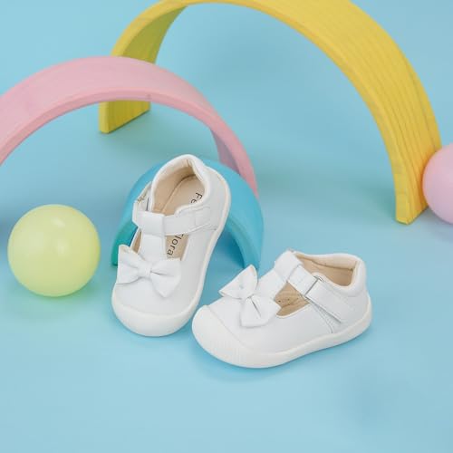 Felix & Flora Soft Sole Baby Dress Shoes - Infant Baby Walking Shoes Moccasinss Rubber Sole Crib Shoes3