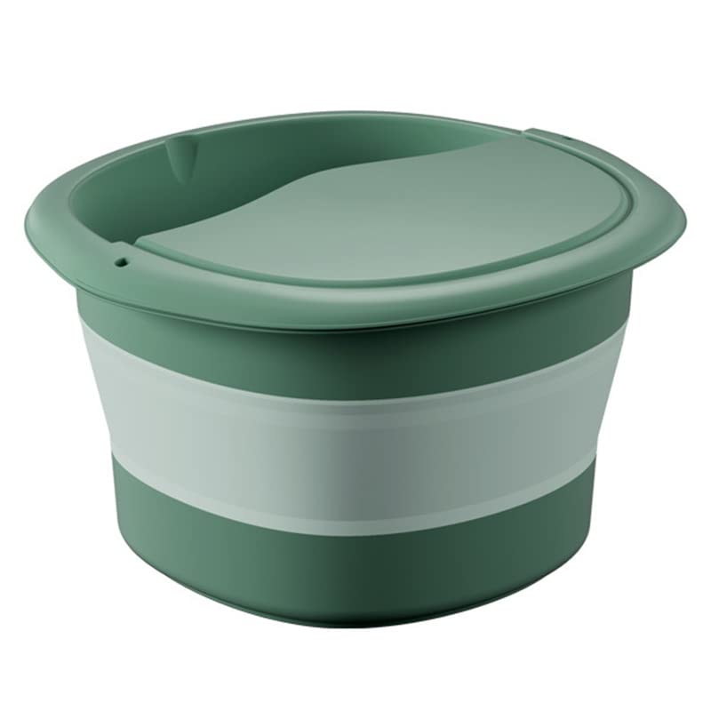 Cubeta Plegable para Spa de Pies VALINK Azul Amarillo miniatura 3