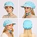 SP ESCRIY Womens Elegant Medieval Bonnet Hat for Christmas Cosplay Headwear Light Blue