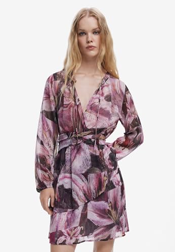 Desigual Women's Flowy Orchid Dress3