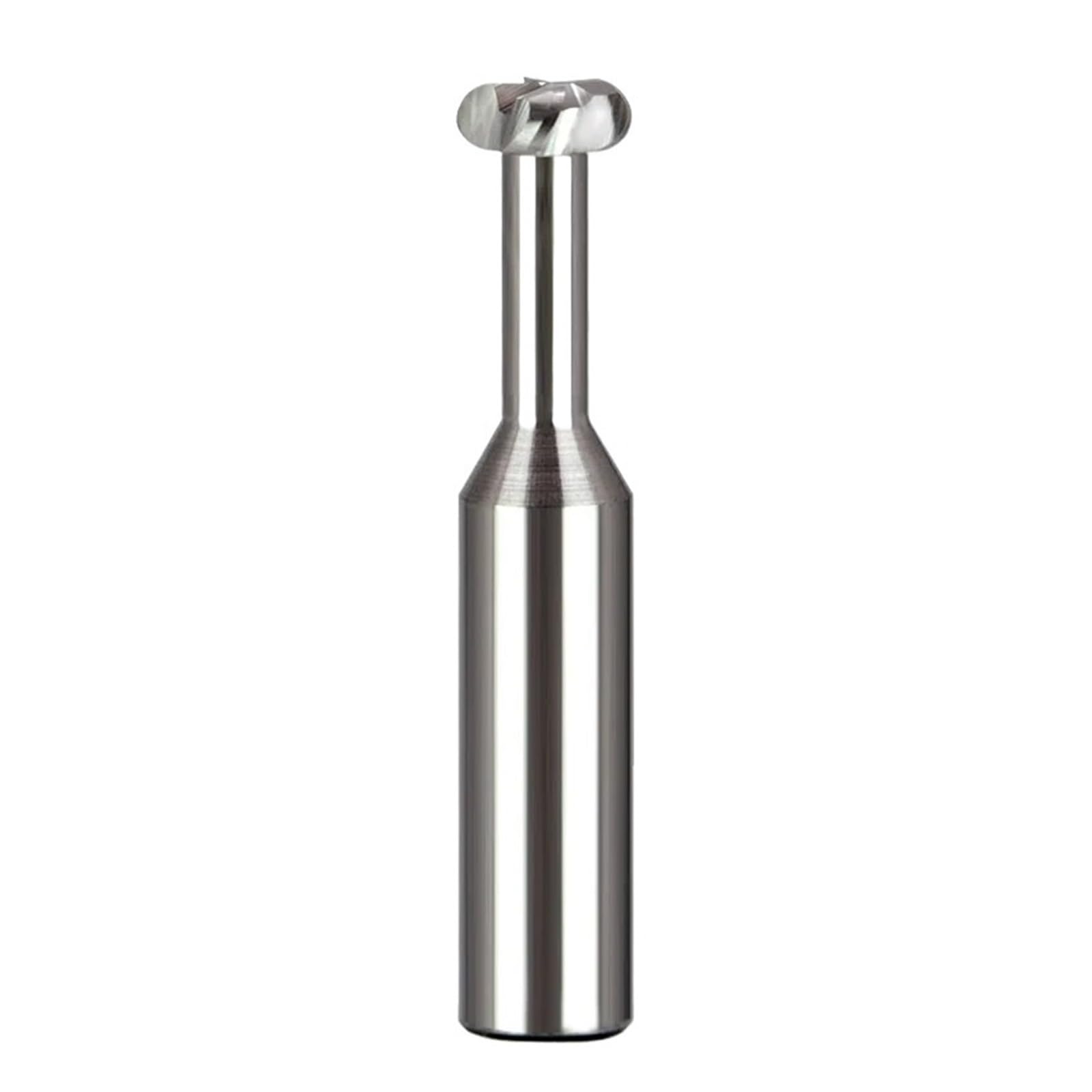 Fresa de extremo ranura en T esquina radio, cortador carburo CNC, herramienta aluminio acero mecanizado arco cóncavo, 6mm, R0.5, R1, ., 1 ud(14x2R1xD14x65)