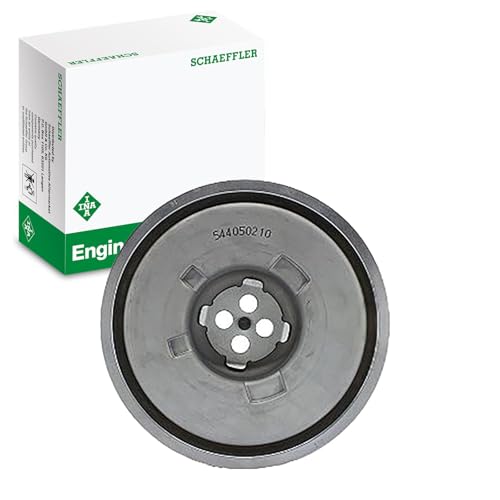 Image of INA 544 0502 10 Pulley Crankshaft 153 mm Crankshaft Belt Pulley Compatible