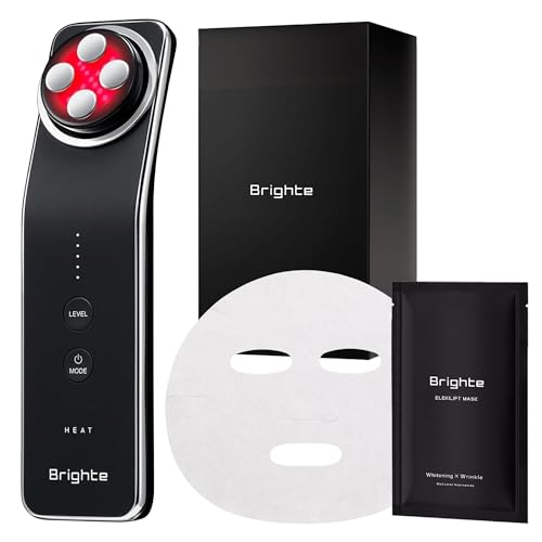【3/16ラヴィットで紹介！】Brighte ブライト ELEKI LIFT エレキリフト LIFT MASK1枚付き 美顔器 フェイスケア エイジングケア サロン級
