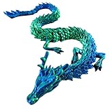 Produit : Ce jouet dragon imprimé en 3D est entièrement articulé, ce qui vous permet de le positionner dans des poses dynamiques. Idéal comme décoration de bureau ou élément de décoration fantastique.
