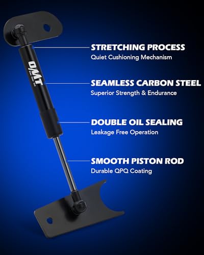 Image of Orion Motor Tech Heavy Duty Pickup Tailgate Assist, Truck Tailgate Lift Assist Kit Compatible with 07-18 Chevy Silverado GMC Sierra 1500 & 07-19 HD 2500 3500, Truck Tailgate Shock Absorber, Black