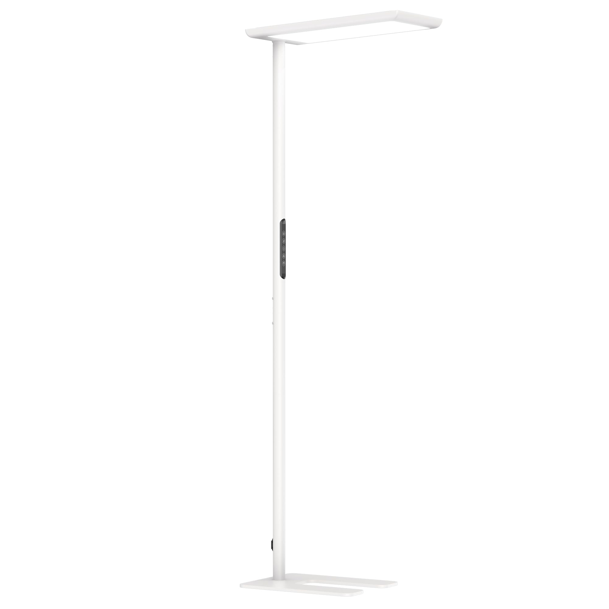 SOLLA LED Floodlight Büro Tageslicht, Lampe de bureau Floodlight Uplight und Downlight, 60W+50W-UGR≤16, adapté aux bureaux, lampe de bureau/lampe de lecture, bibliothèques, salles de conférence
