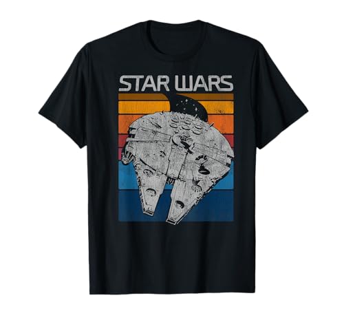 Star Wars Millennium Falcon t-shirt parfait pour vos soirées cinéma rétro