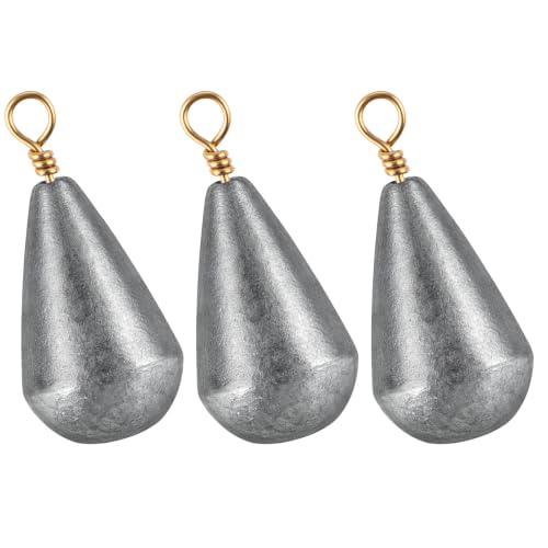 Dr.Fish 30pk Bass Casting Sinkers Fishing Drop Shot Lead Weights 1oz