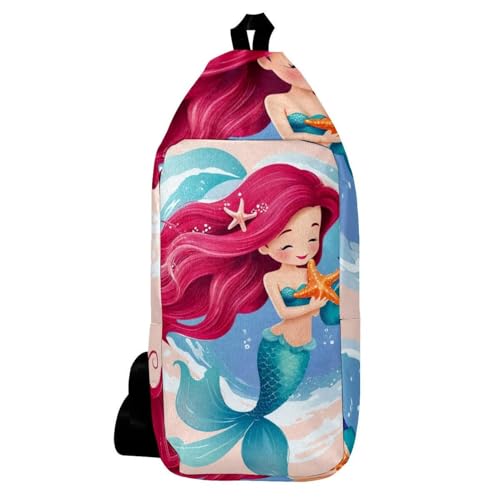 Sac à dos à bandoulière sirène pour ne plus encombrer vos poches