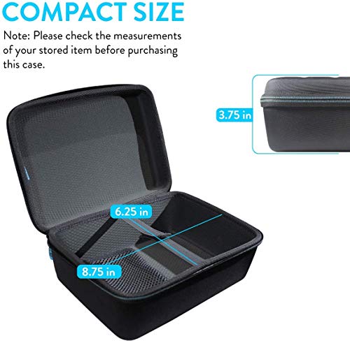 Tudia Eva Empty Case Compatible With Omron Bp7100 3 Series, Omron Bp742N 5 Series / Model 7200, Hard Storage Travel Case For Upper Arm Blood Pressure Monitor [Case Only, Device Not Included] #TOP5