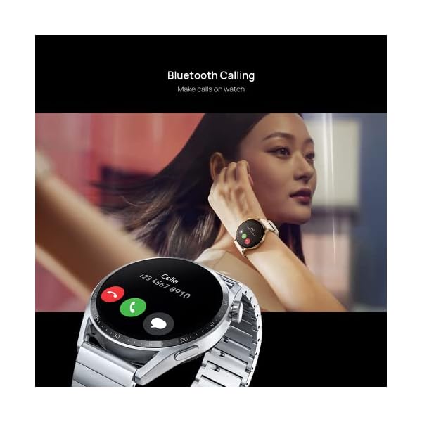 HUAWEI Watch GT 3 42 mm Smartwatch, Durable Battery Life, All-Day SpO2 Monitoring, Personal AI Running Coach, Accurate Heart Rate Monitoring, 100+ Workout Modes, Bluetooth Calling, Frosty White - Image 6